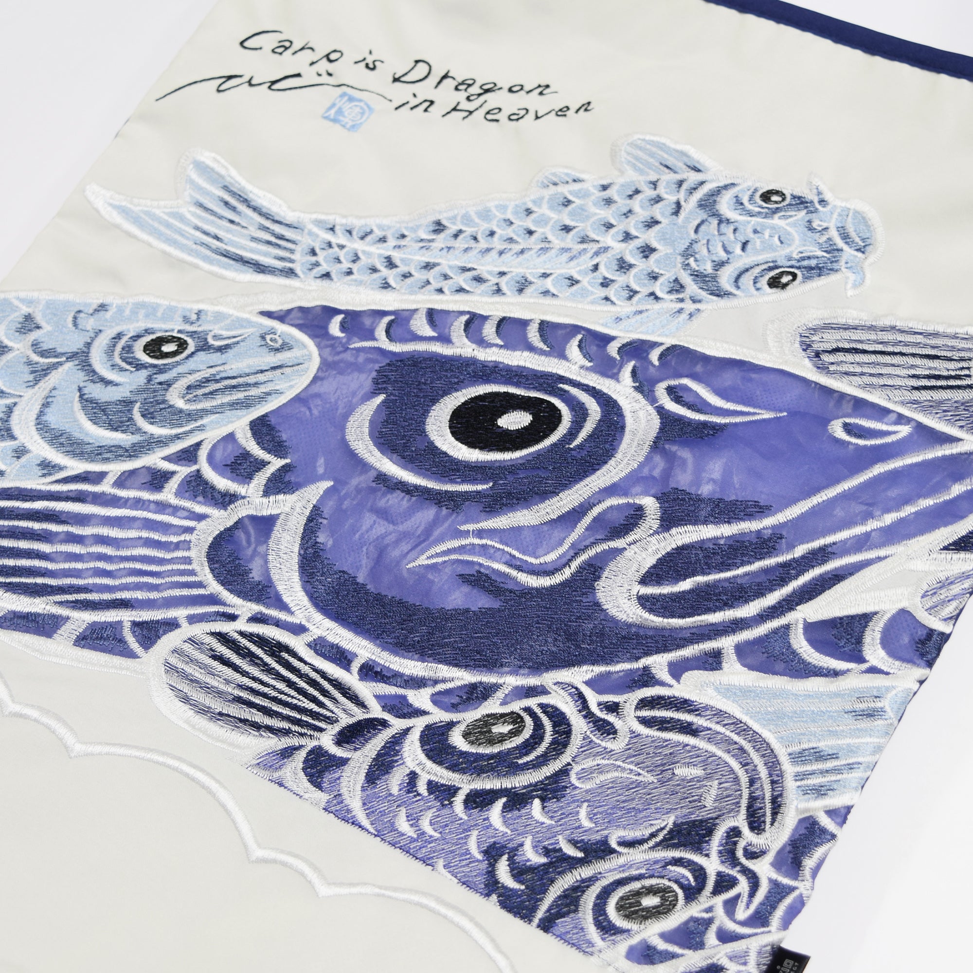 キーヤン カープカットワーク刺繍 防水・撥水トートバッグ