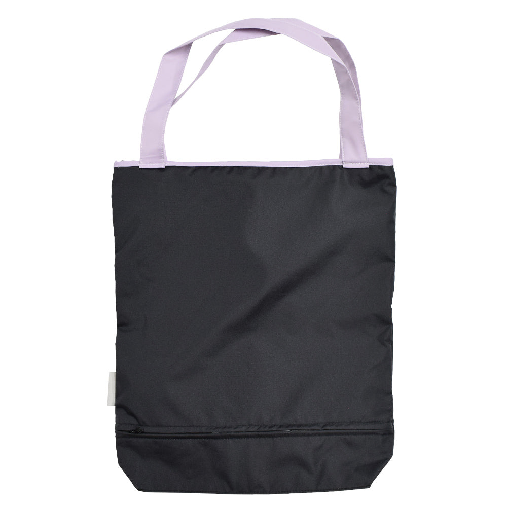 花鳥オーガンジーカットワーク刺繍 防水・撥水トートバッグ