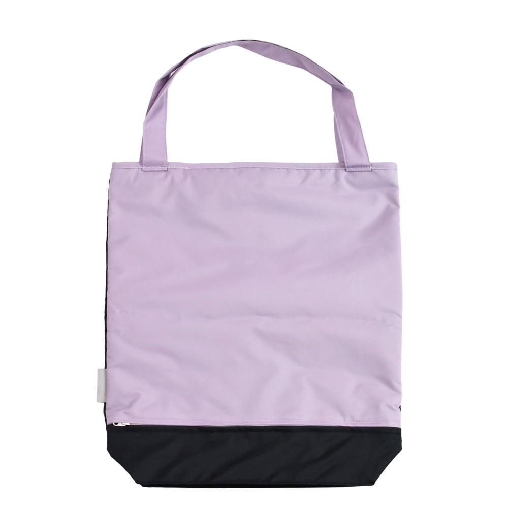 蘭花オーガンジー刺繍 防水・撥水トートバッグ