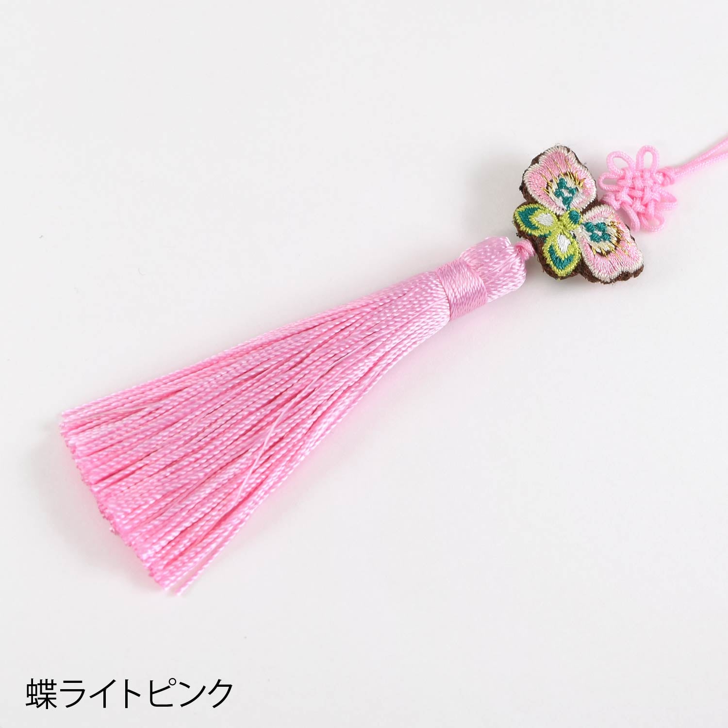 吉祥モチーフ刺繍 ロングタッセル