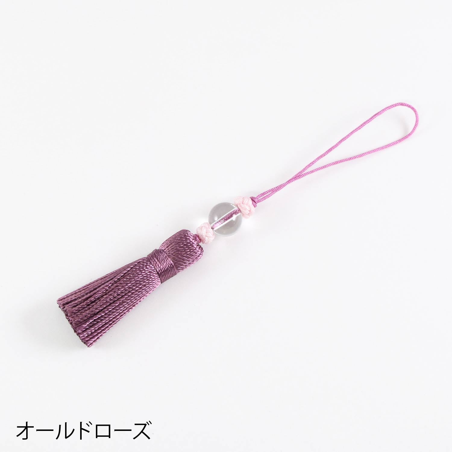 天然クリスタル・オリジナルショートタッセル