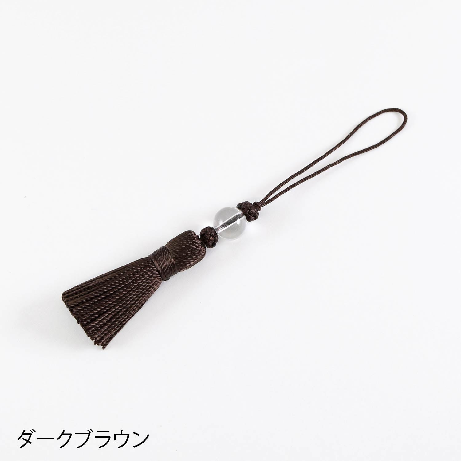 天然クリスタル・オリジナルショートタッセル