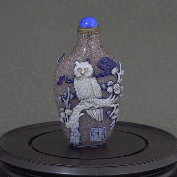 幸福を呼ぶ吉祥尽くし 鼻煙壺210902