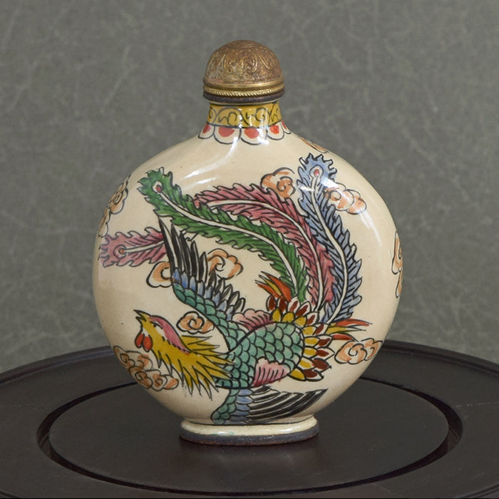 龍と鳳凰の高貴な世界 鼻煙壺211025