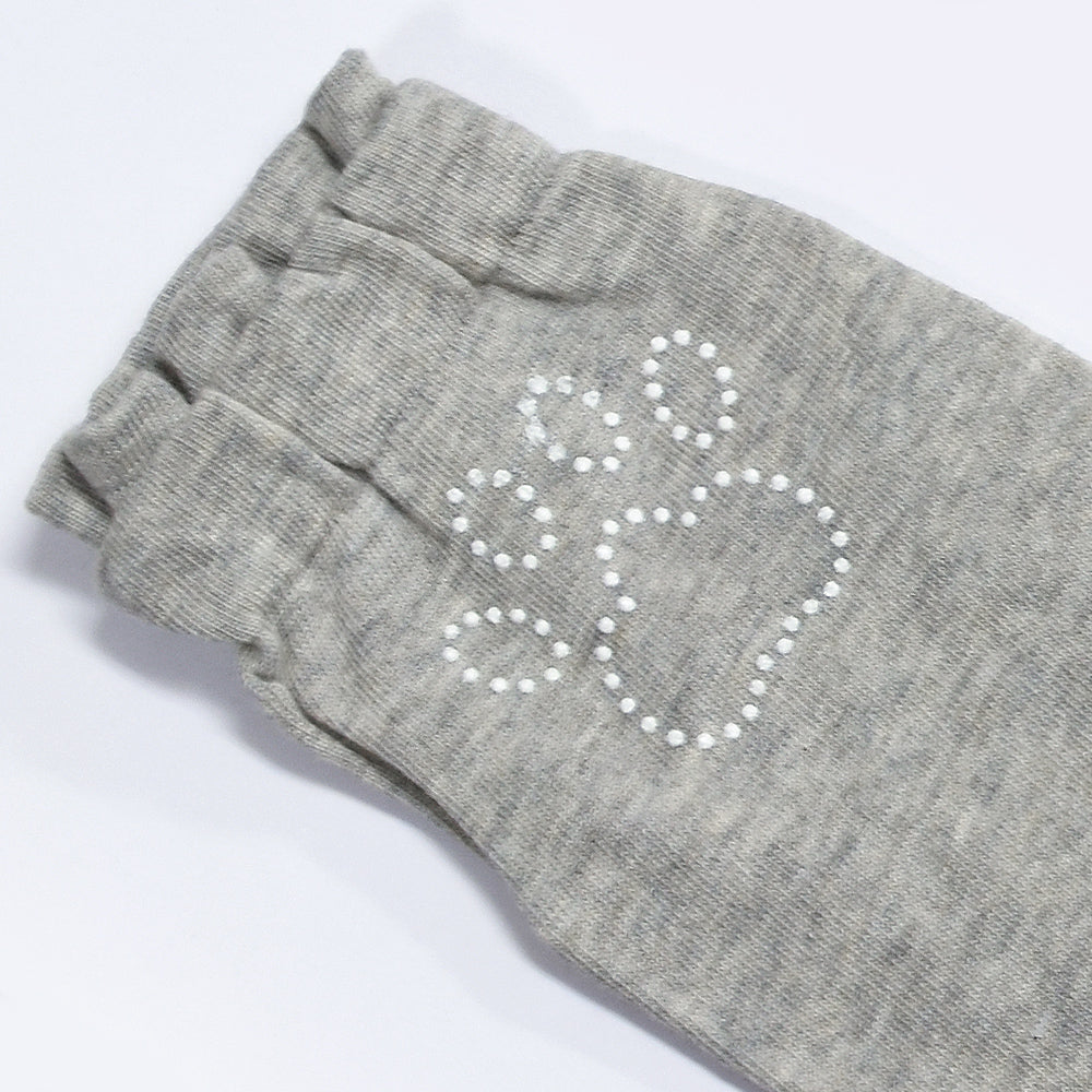 肉球デザイン&ネコ刺繍 UVカットロンググローブ(手袋)