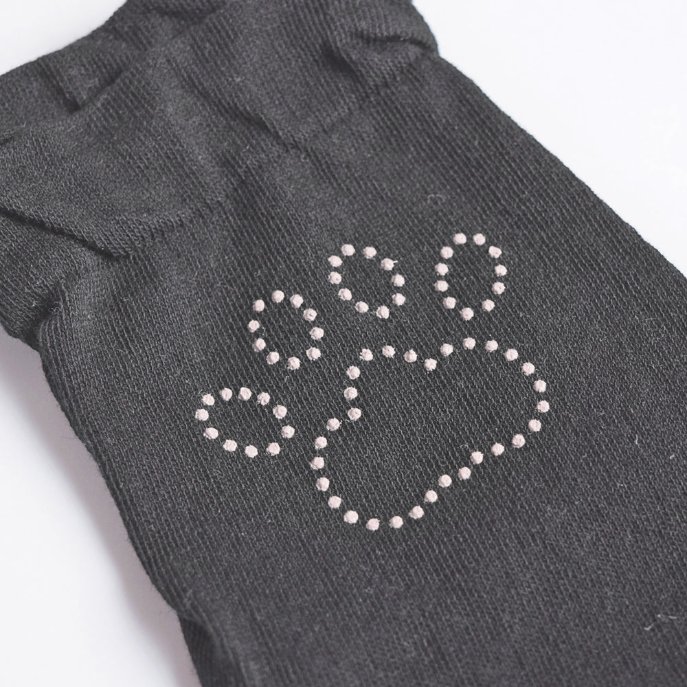 肉球デザイン&ネコ刺繍 UVカットロンググローブ(手袋)