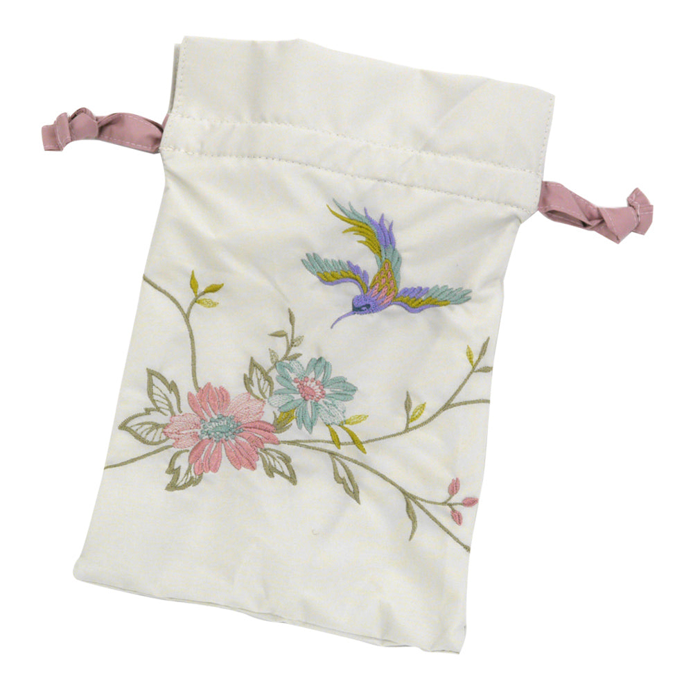 花鳥刺繍晴雨兼用 ミニ折りたたみ日傘