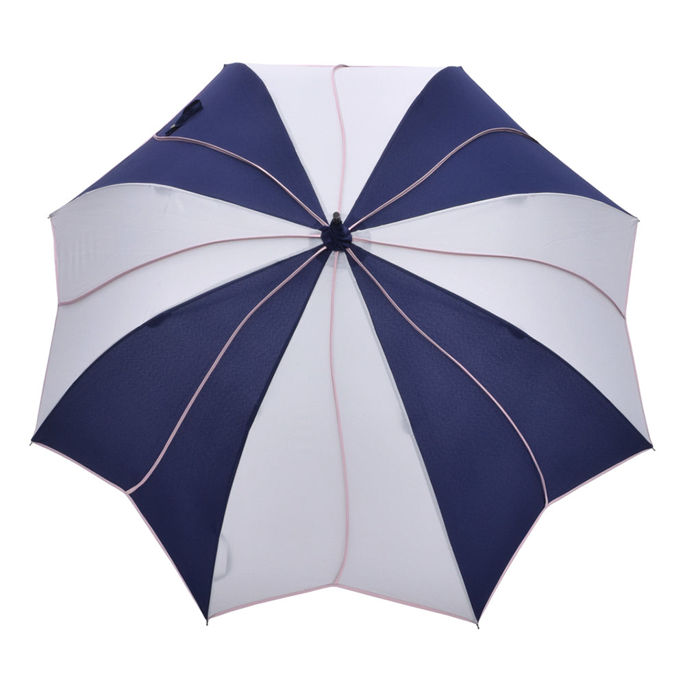 フラワースタイル大判 ジャンプ 深張りアンブレラ