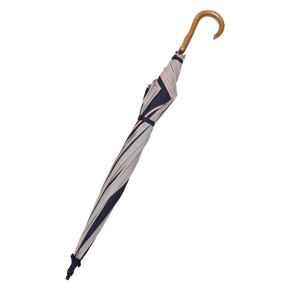 フラワースタイル大判 ジャンプ 深張りアンブレラ