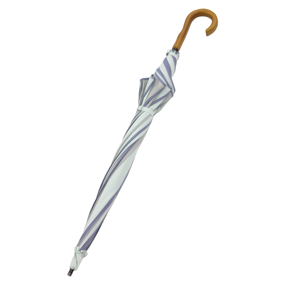 フラワースタイル大判 ジャンプ 深張りアンブレラ