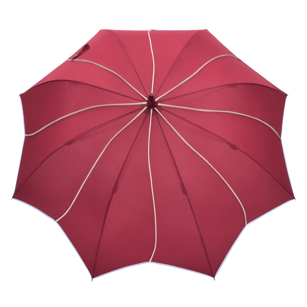 フラワースタイル大判 ジャンプ 深張りアンブレラ