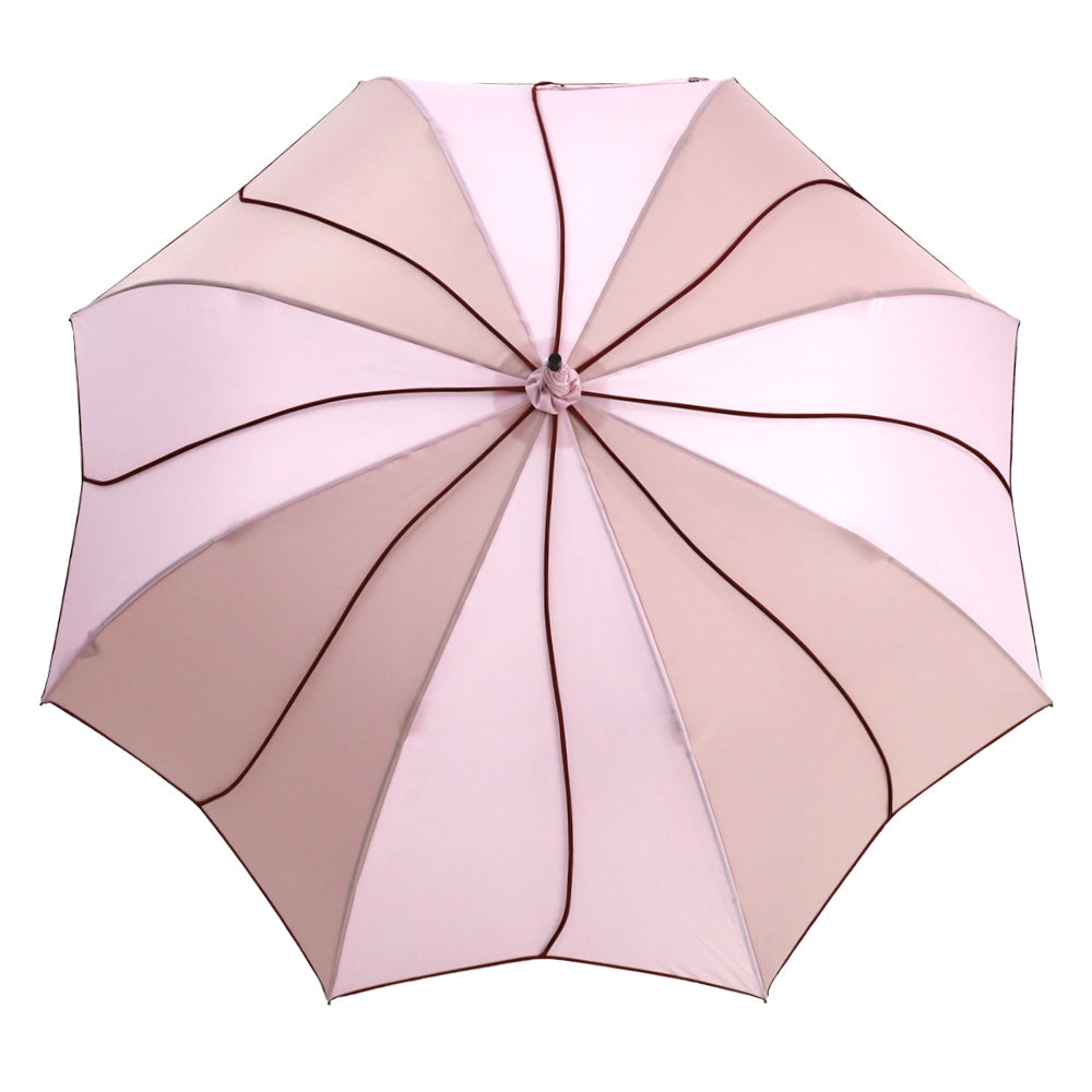 フラワースタイル大判 ジャンプ 深張りアンブレラ