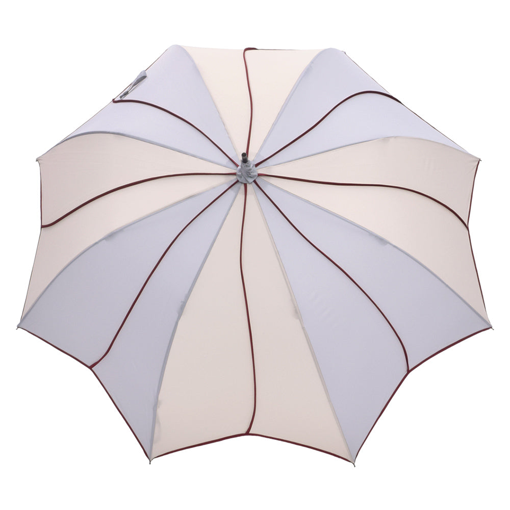 フラワースタイル大判 ジャンプ 深張りアンブレラ