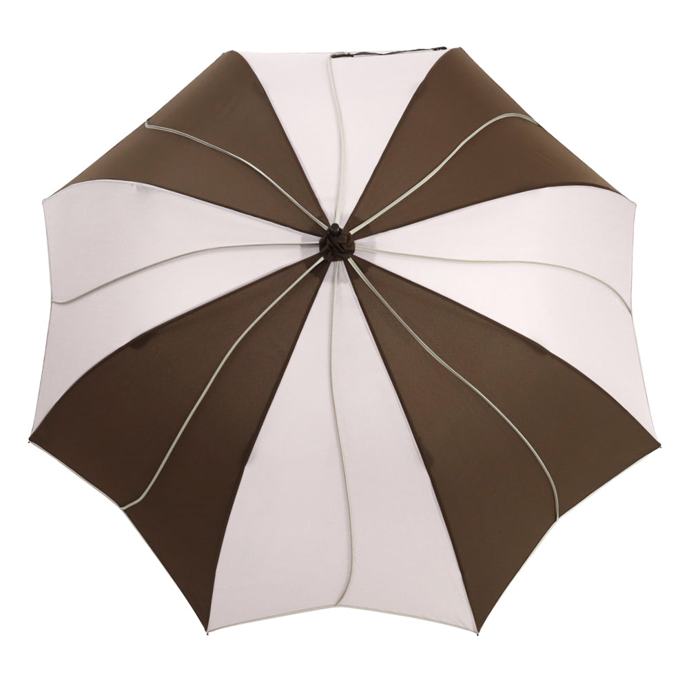 フラワースタイル大判 ジャンプ 深張りアンブレラ