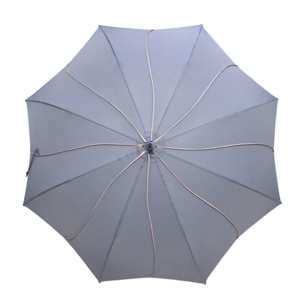 フラワースタイル大判 ジャンプ 深張りアンブレラ