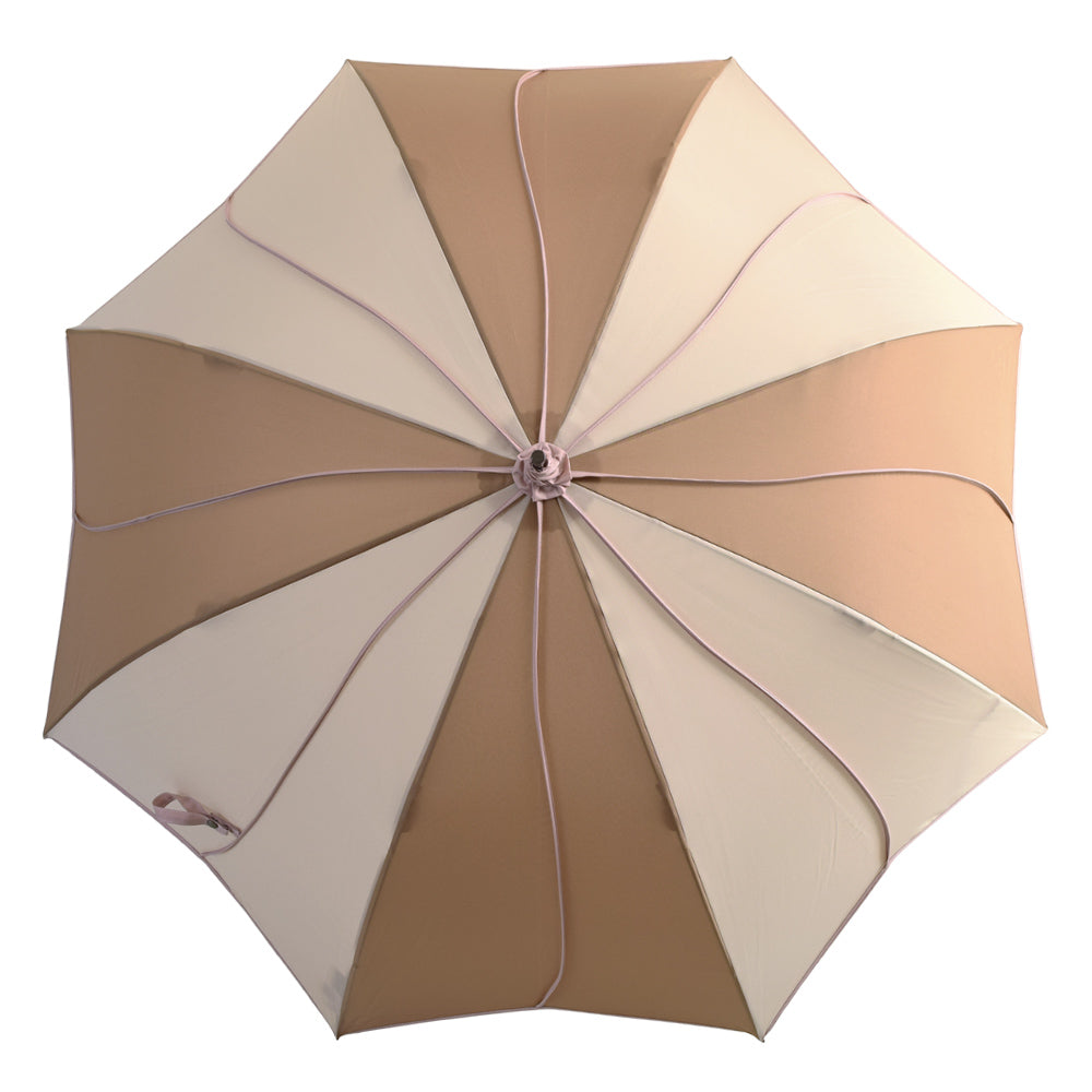 フラワースタイル大判 ジャンプ 深張りアンブレラ