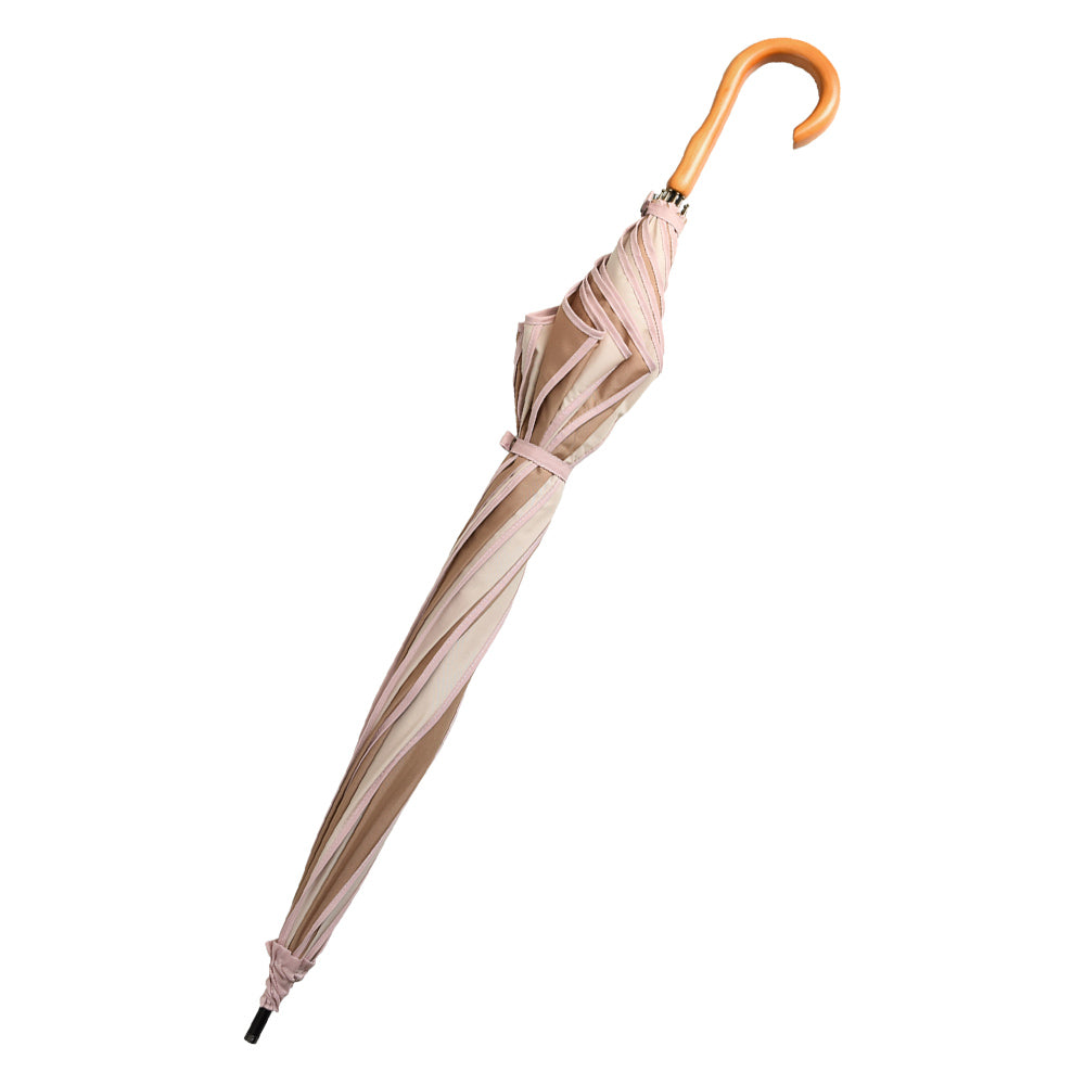 フラワースタイル大判 ジャンプ 深張りアンブレラ