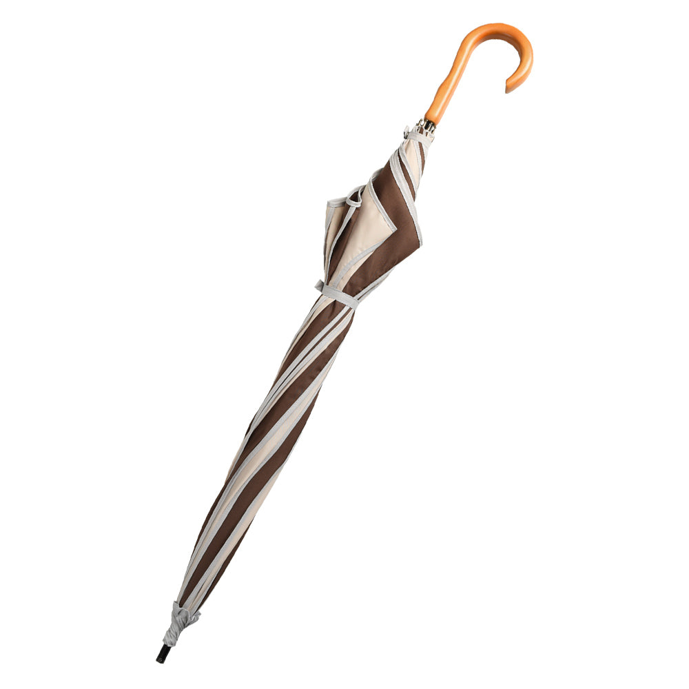 フラワースタイル大判 ジャンプ 深張りアンブレラ