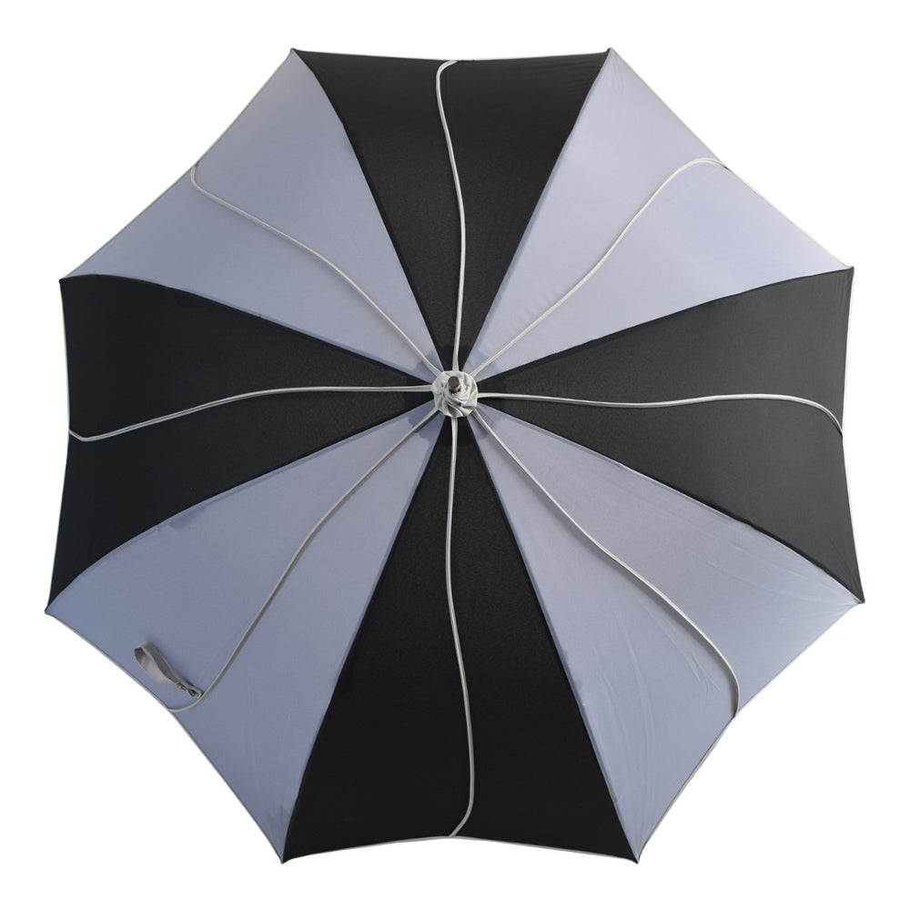 フラワースタイル大判 ジャンプ 深張りアンブレラ