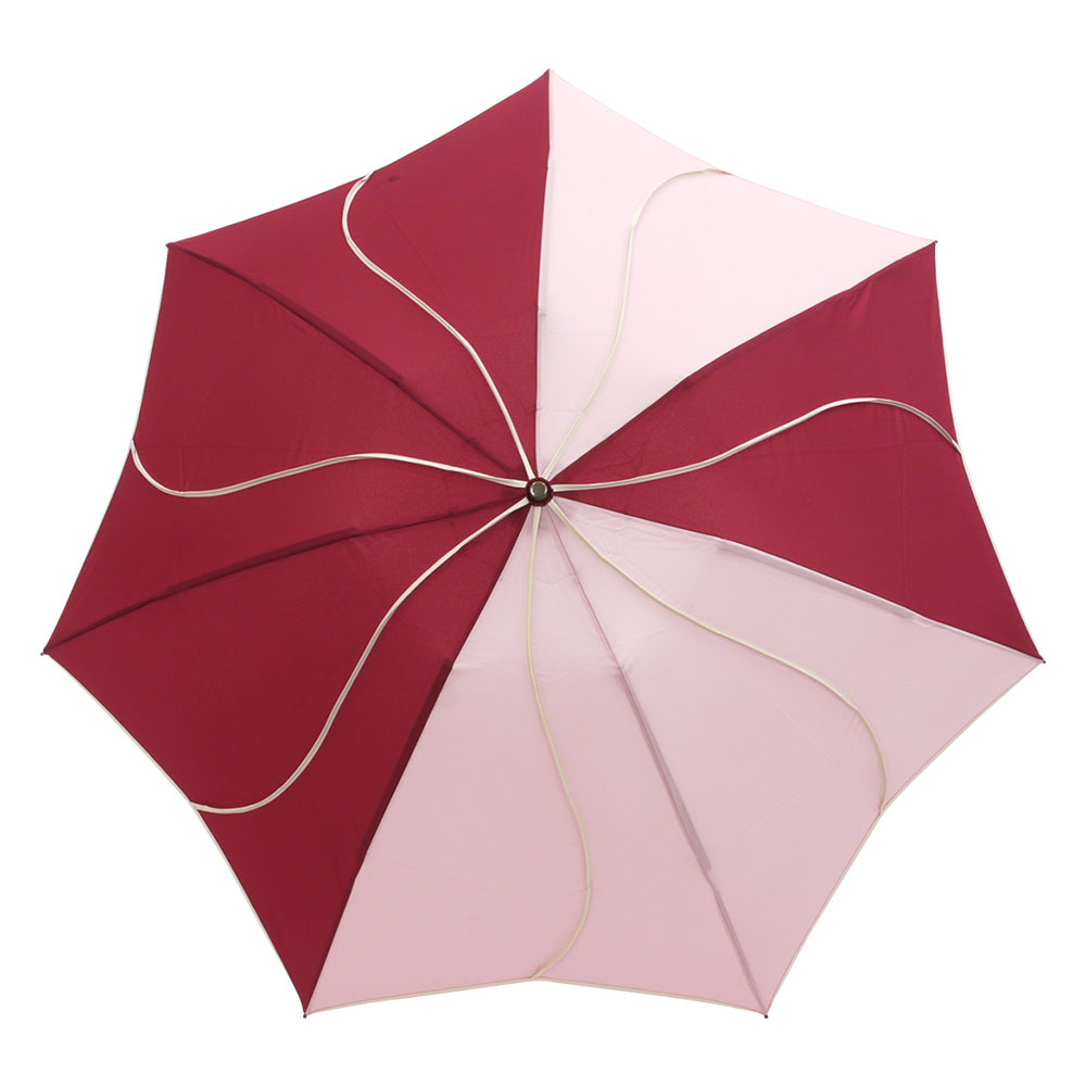 パイピング フラワースタイル 折りたたみアンブレラ