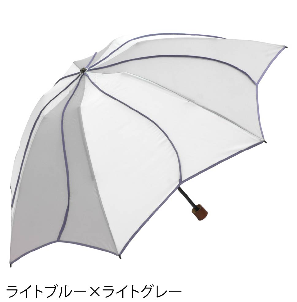 パイピング フラワースタイル 折りたたみアンブレラ