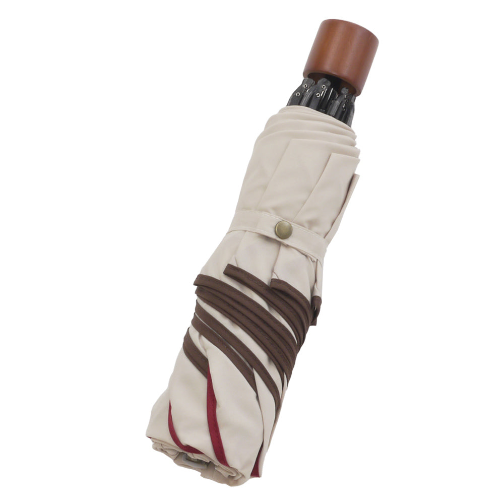 パイピング フラワースタイル 折りたたみアンブレラ