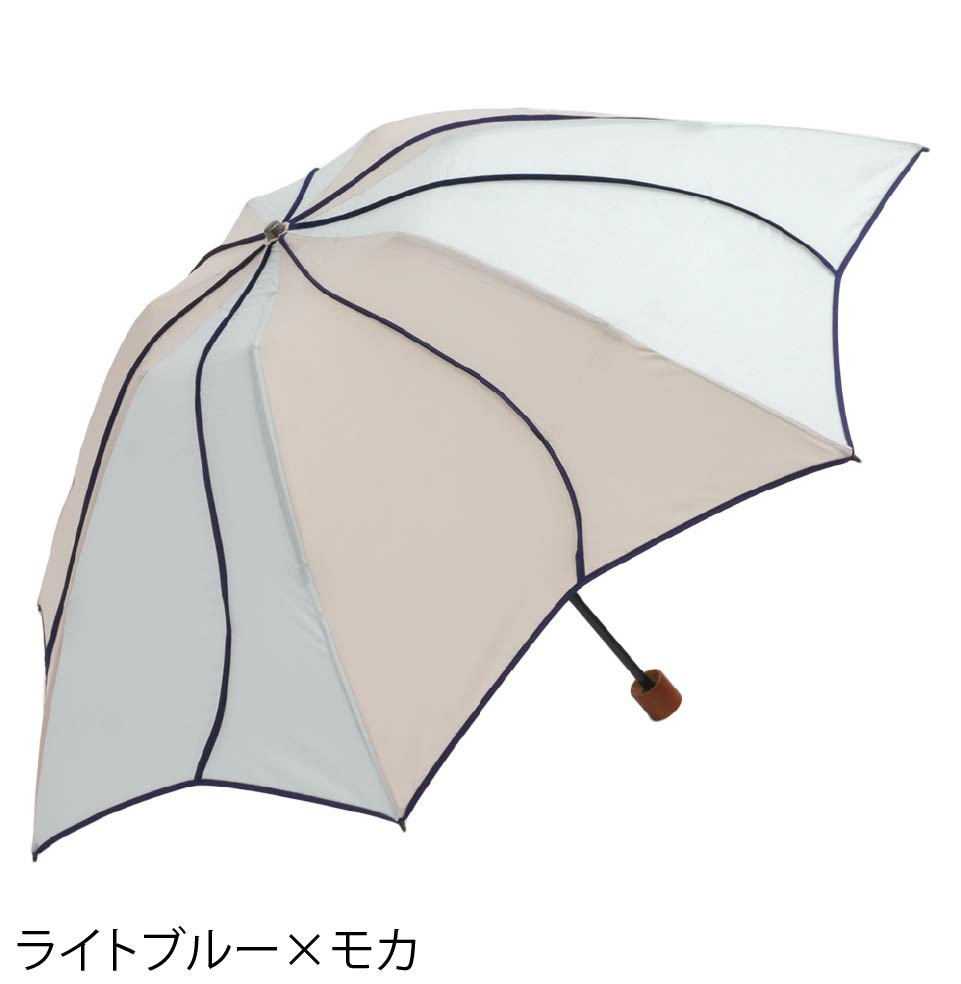 パイピング フラワースタイル 折りたたみアンブレラ
