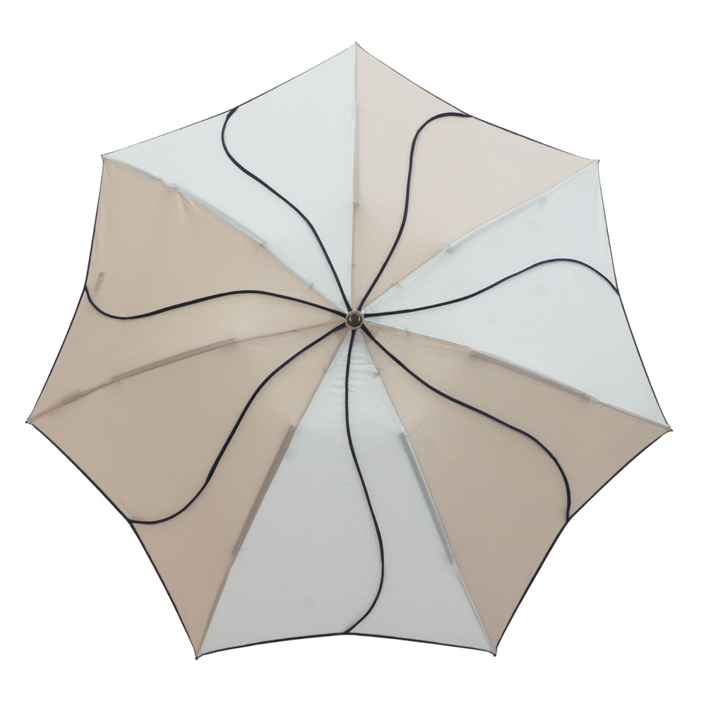 パイピング フラワースタイル 折りたたみアンブレラ