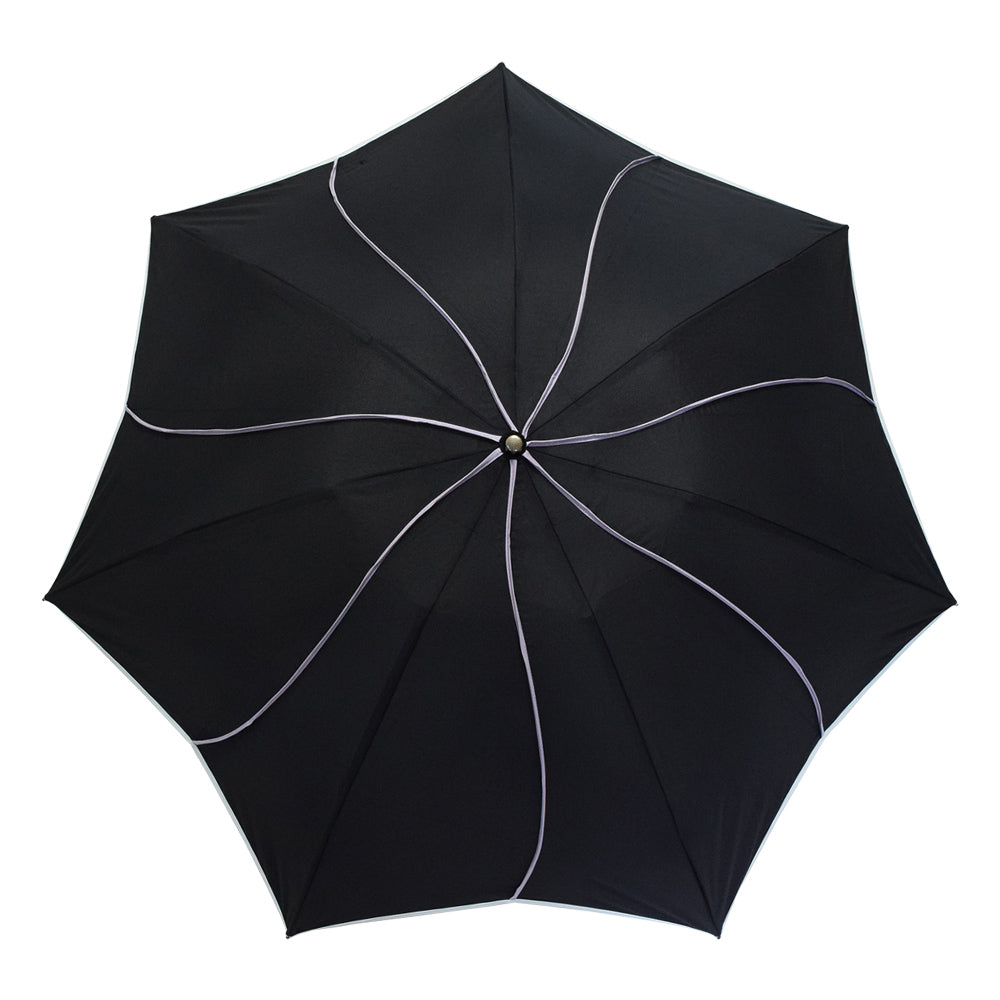 パイピング フラワースタイル 折りたたみアンブレラ