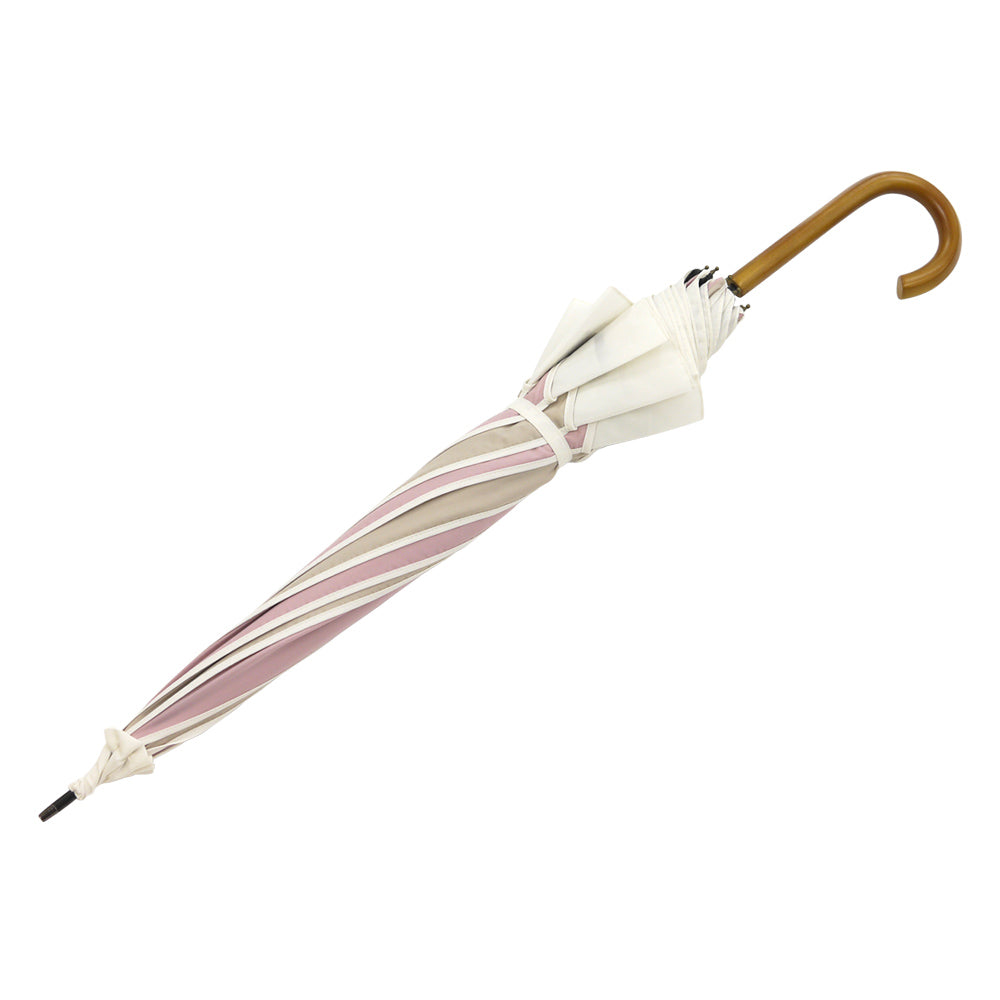 推しカラー トリコパイピングかわず張り晴雨兼用長日傘