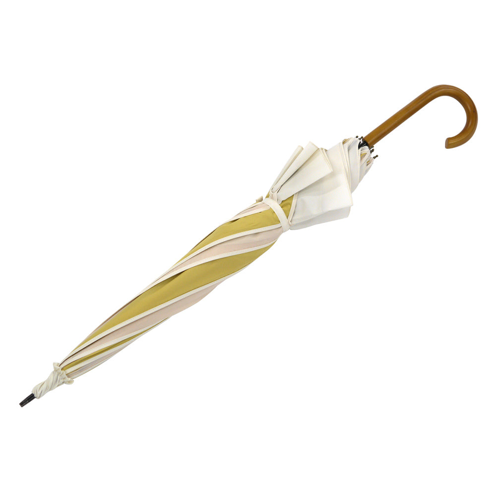 推しカラー トリコパイピングかわず張り晴雨兼用長日傘