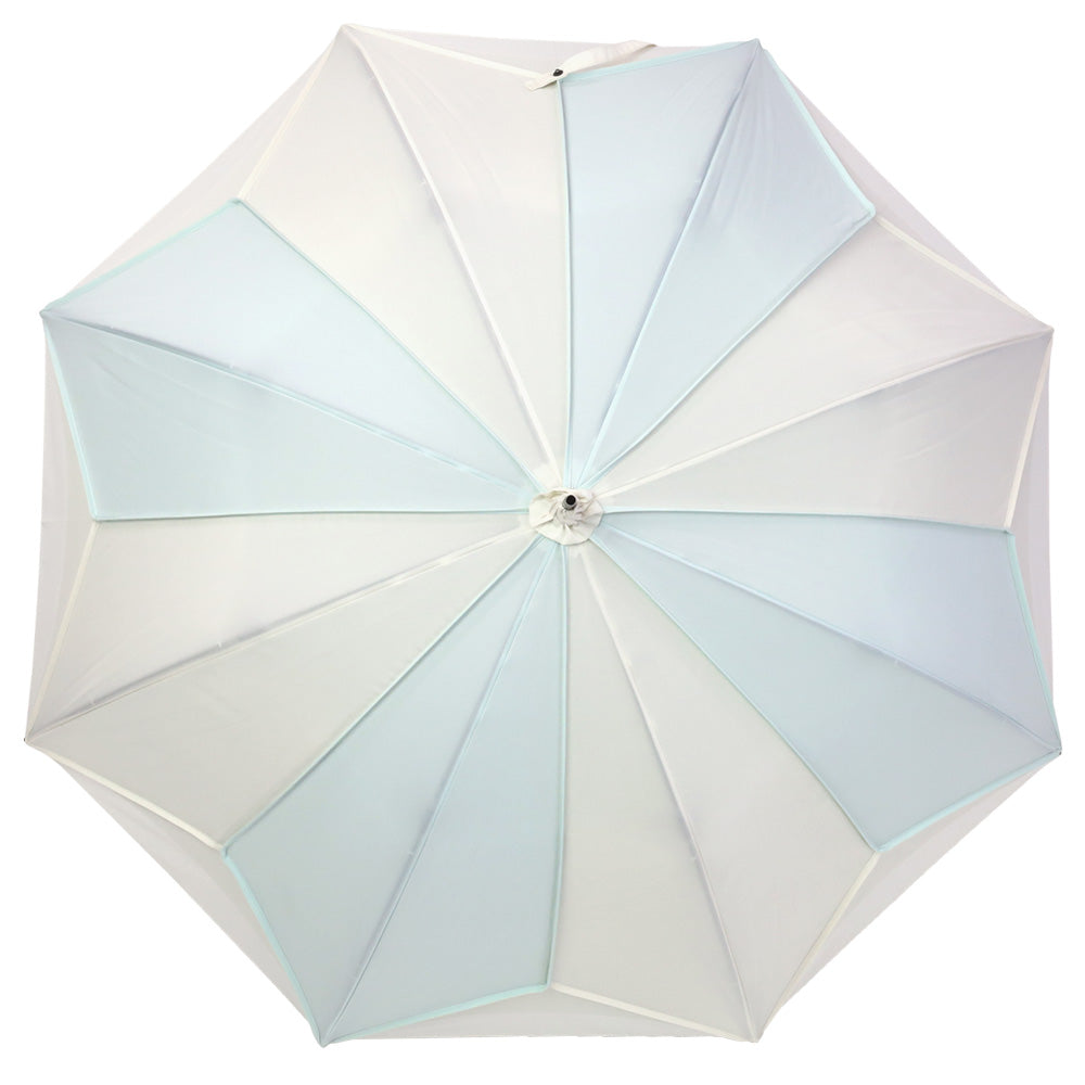 推しカラー トリコパイピングかわず張り晴雨兼用長日傘