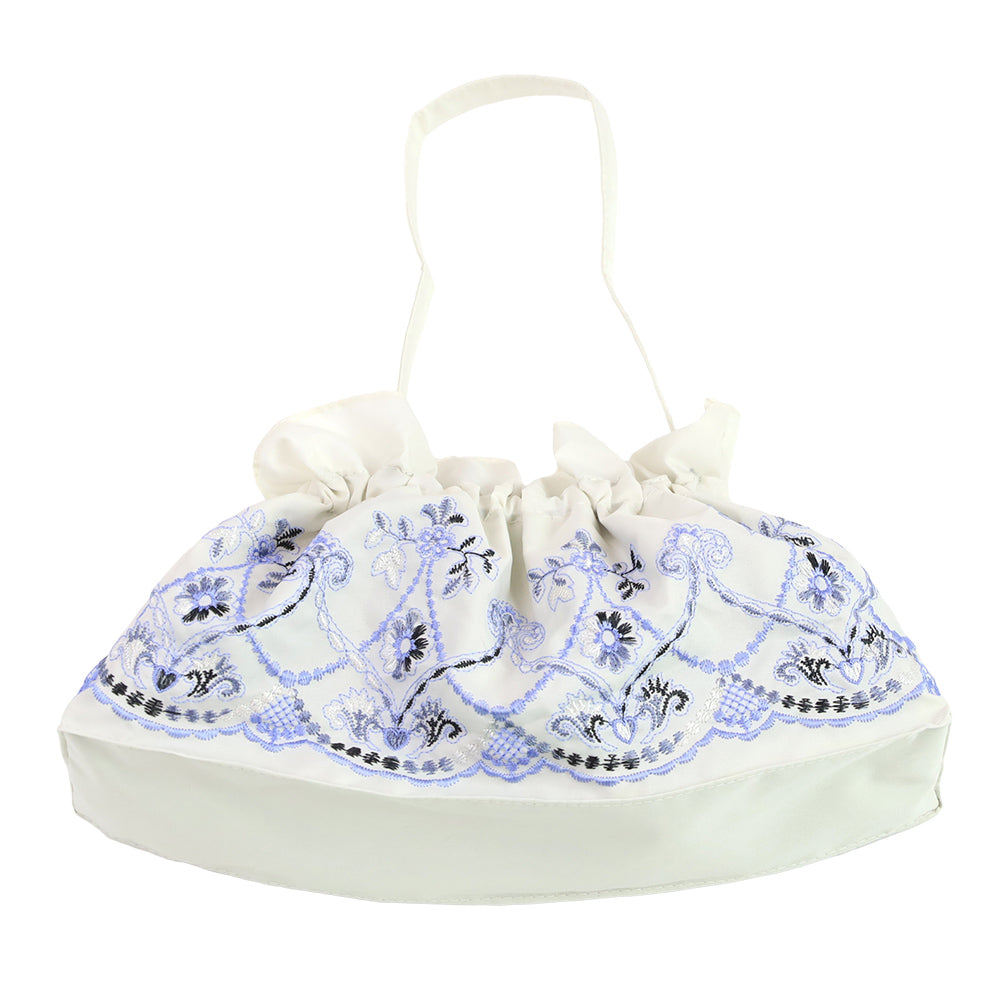 マーブル刺繍晴雨兼用 ミニ折りたたみ日傘