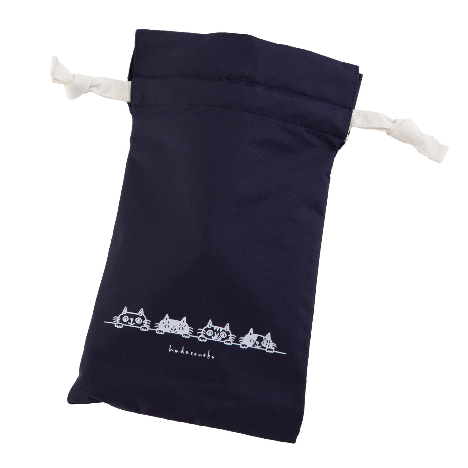 「肌子」コラボ ・Hadaconeko イラストプリント 折りたたみ雨傘