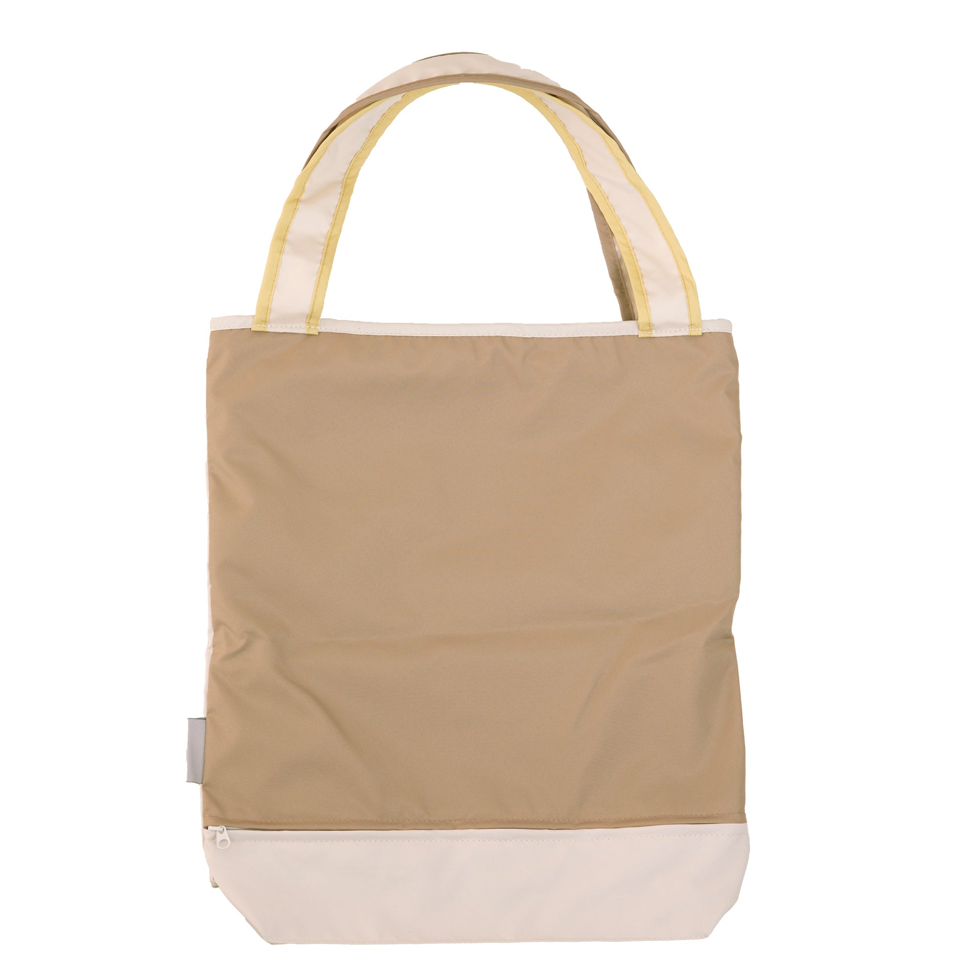 ミモザ刺繍 防水・撥水トートバッグ