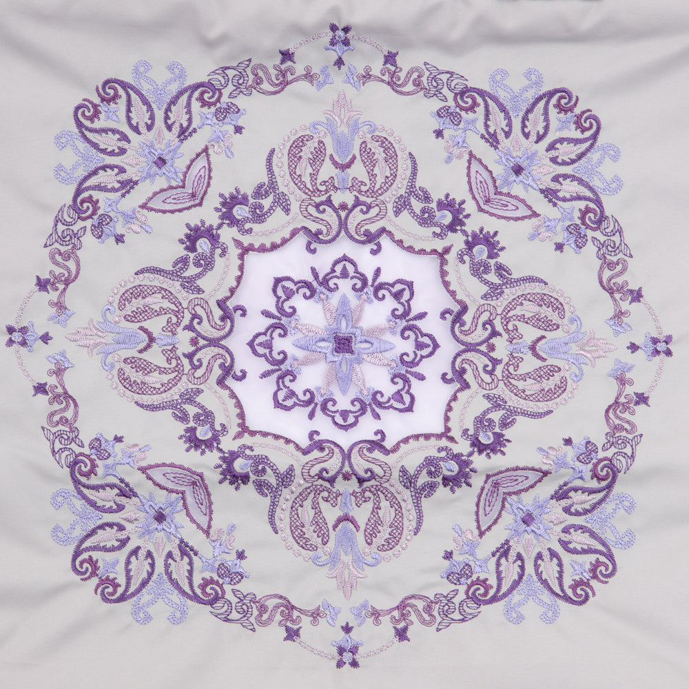 ダマスクオーガンジー刺繍 防水・撥水トートバッグ