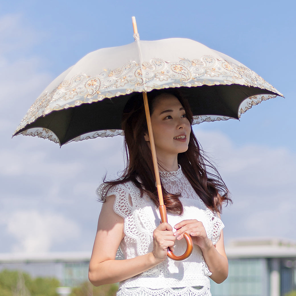 晴雨兼用傘って、雨の日にも使える？