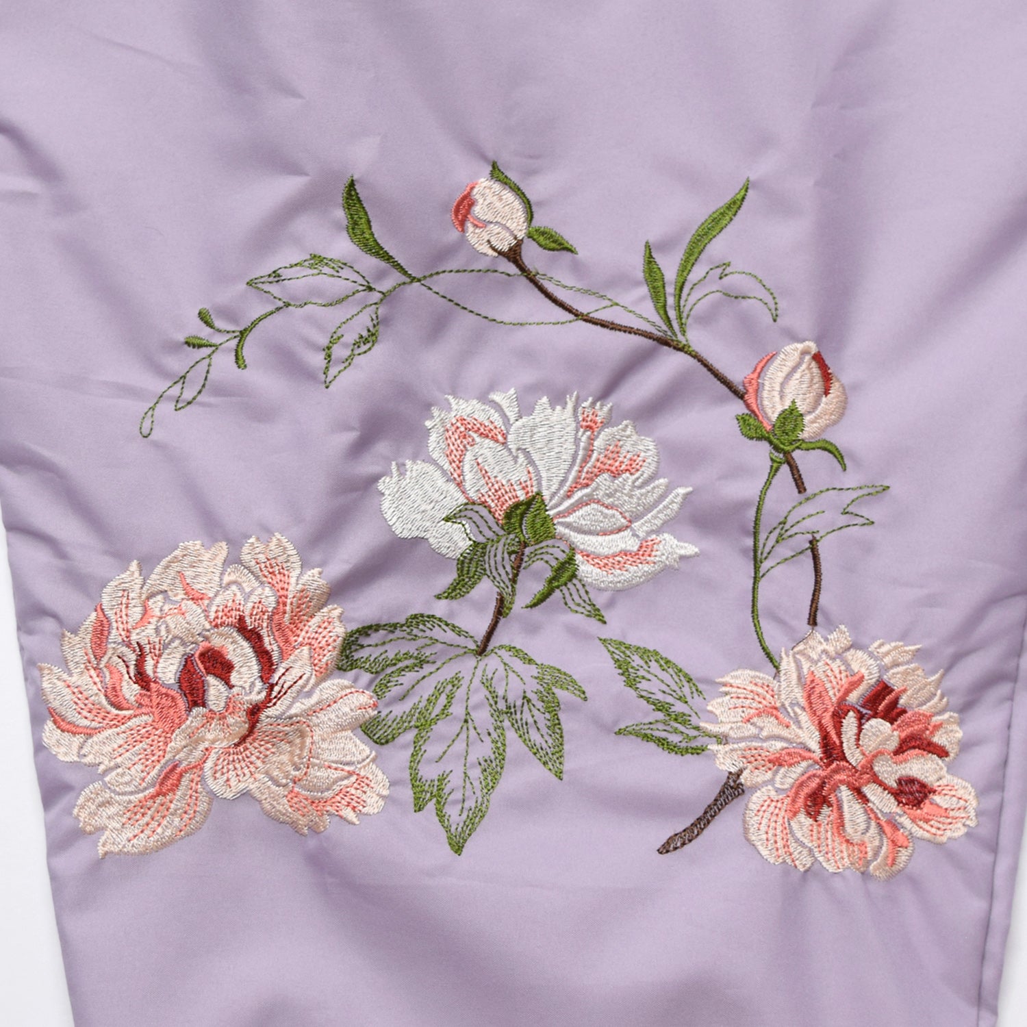 防撥水フラワートートバッグ 芍薬