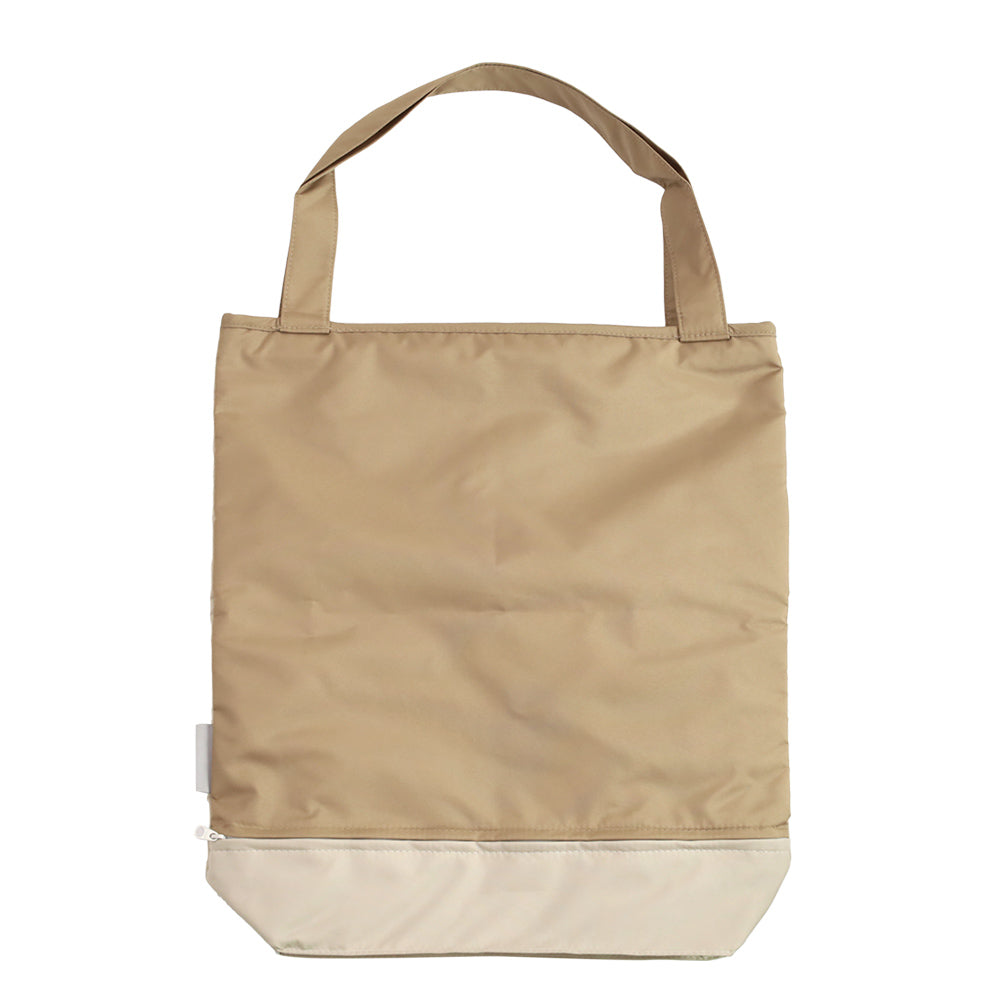 蘭花オーガンジー刺繍 防水・撥水トートバッグ