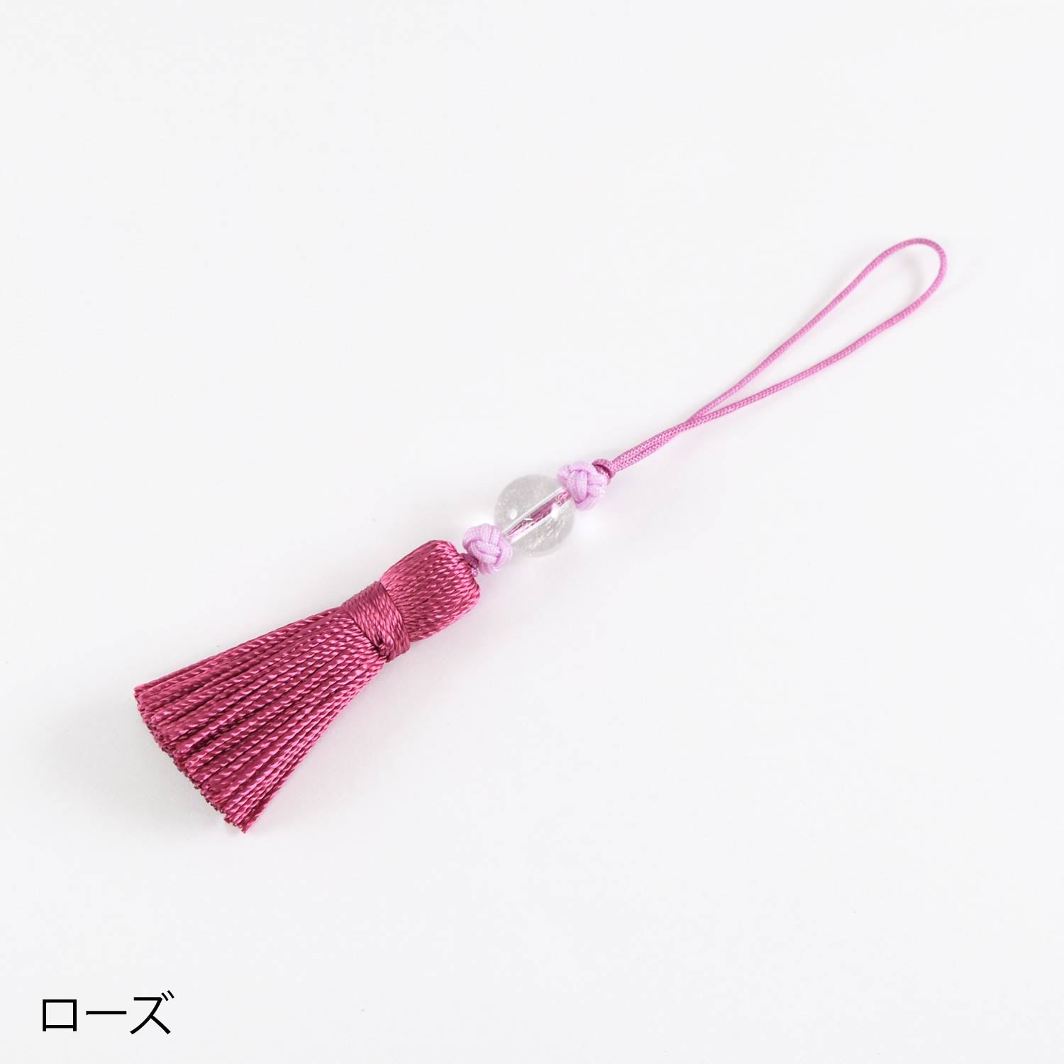 天然クリスタル・オリジナルショートタッセル