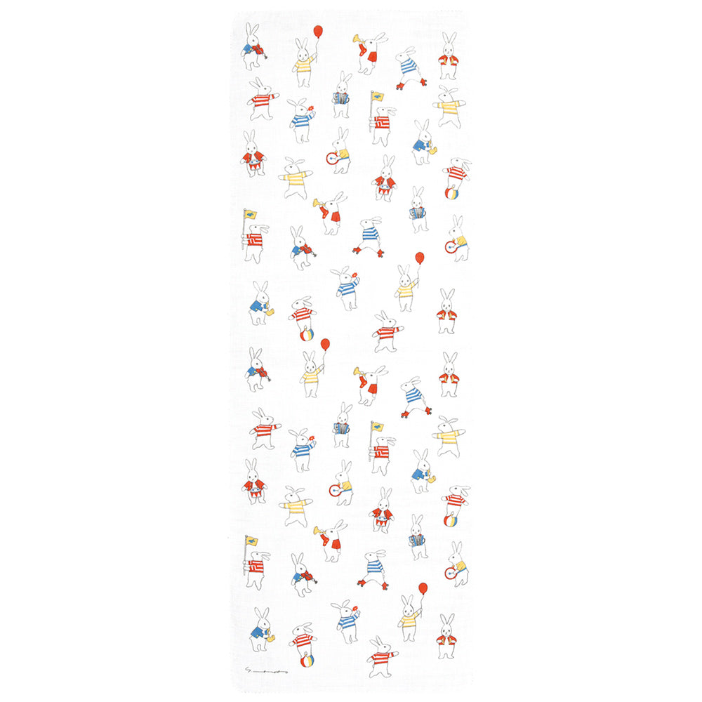 Made in KYOTO 作家競作 干支手ぬぐい十人兎色