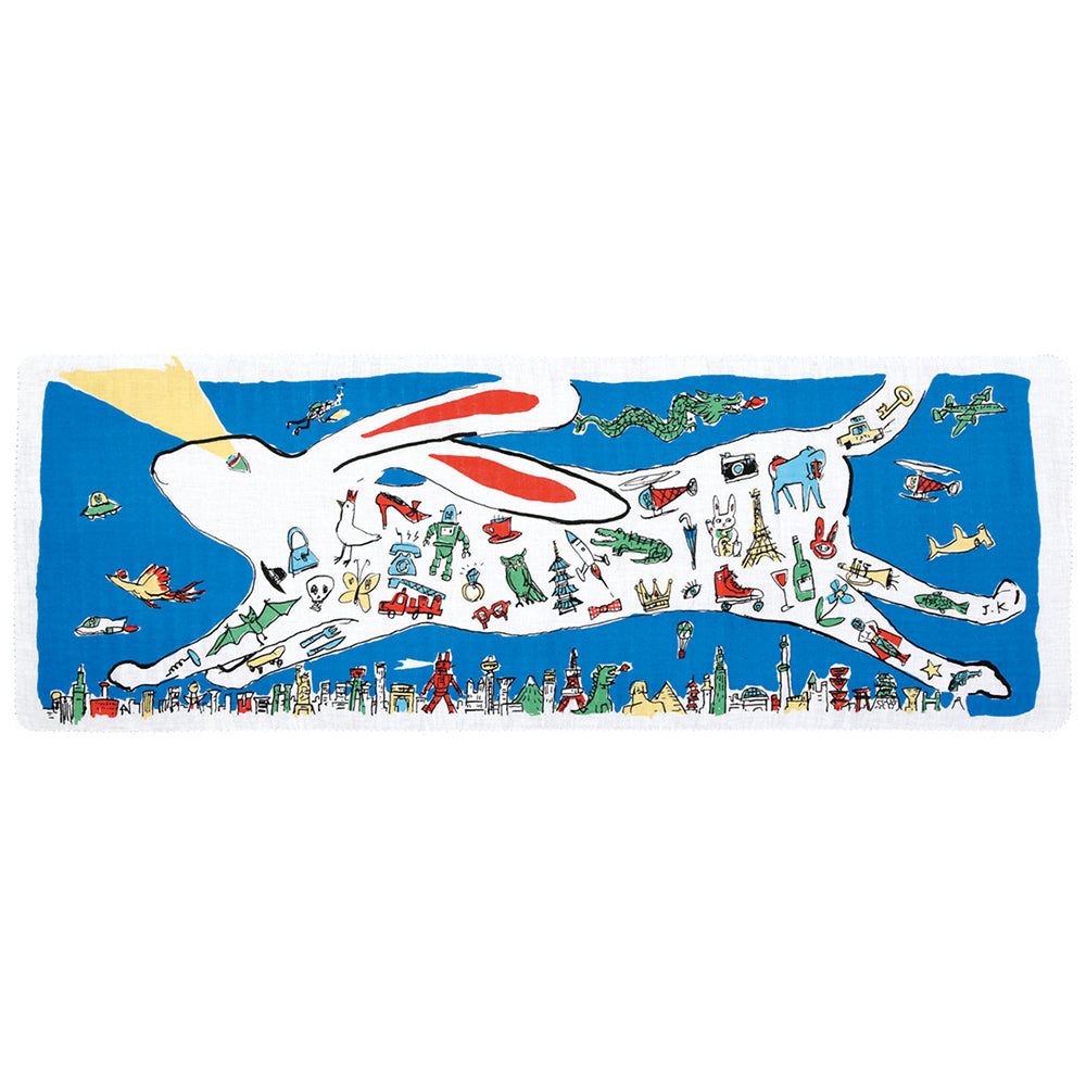 Made in KYOTO 作家競作 干支手ぬぐい十人兎色