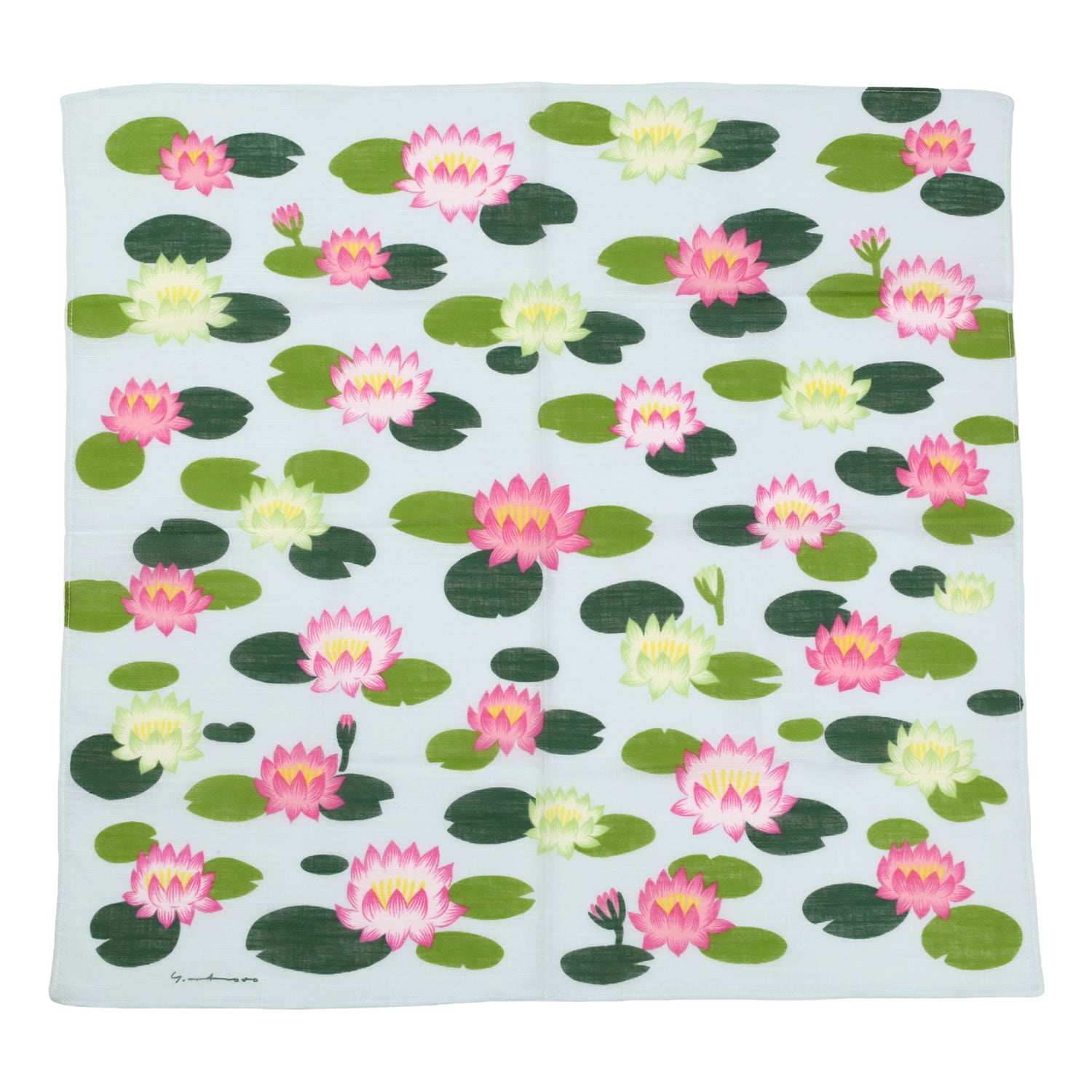 Made in KYOTO マツモトヨーコ イラストプリント ハンカチ