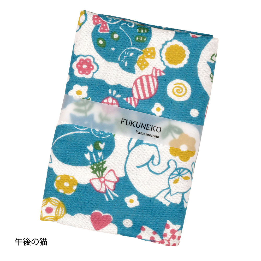 Made in KYOTO 作家デザイン 猫手ぬぐい