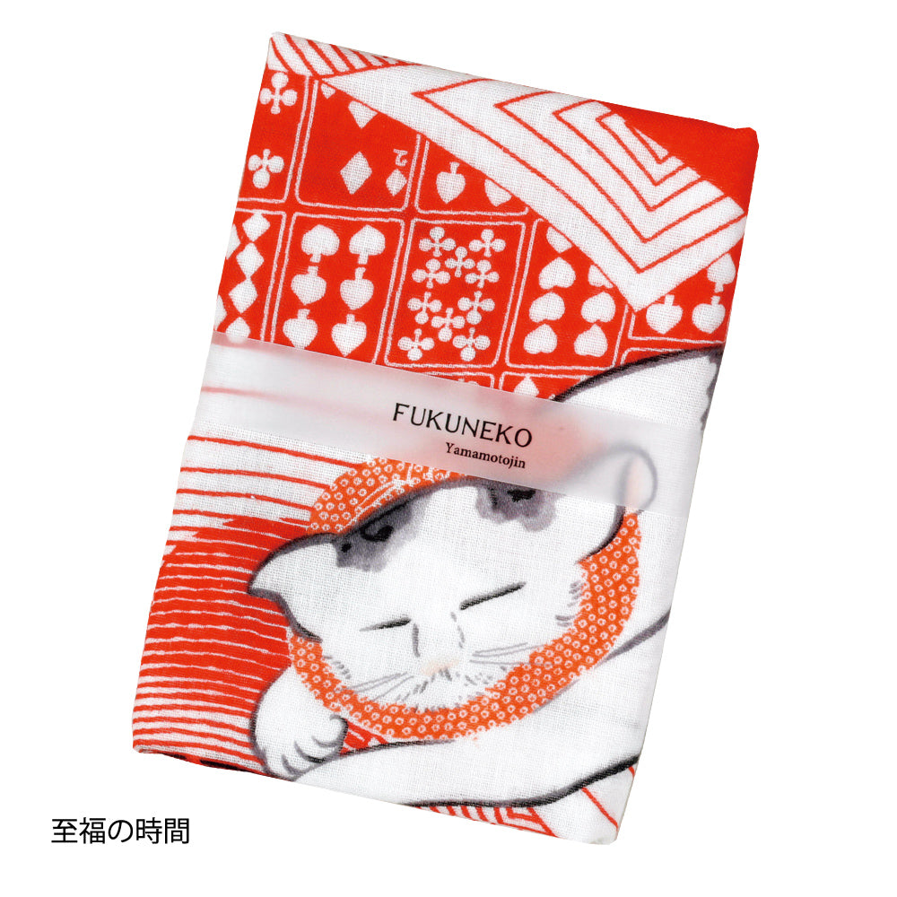 Made in KYOTO 作家デザイン 猫手ぬぐい