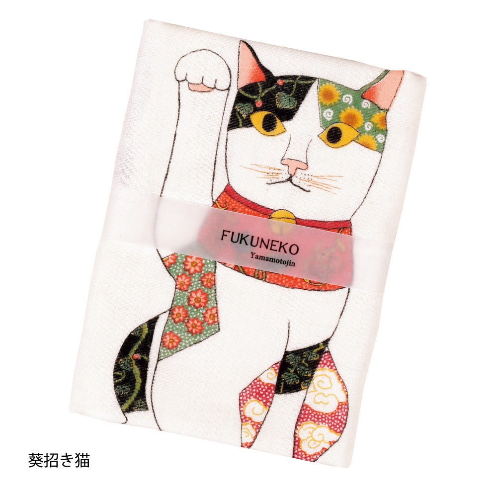 Made in KYOTO 作家デザイン 猫手ぬぐい