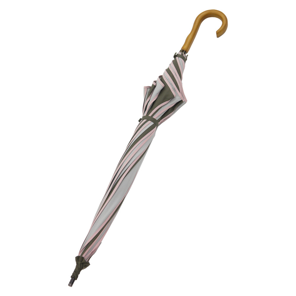 フラワースタイル大判 ジャンプ 深張りアンブレラ