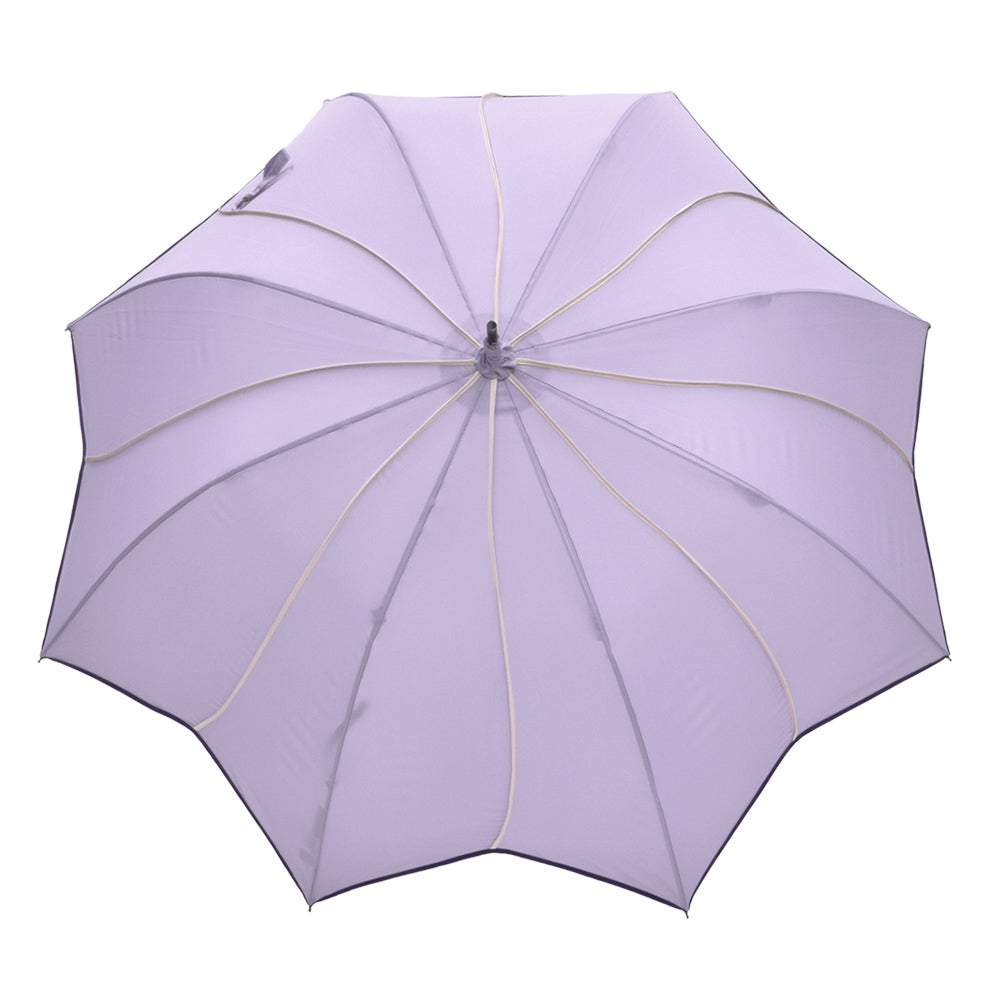 フラワースタイル大判 ジャンプ 深張りアンブレラ