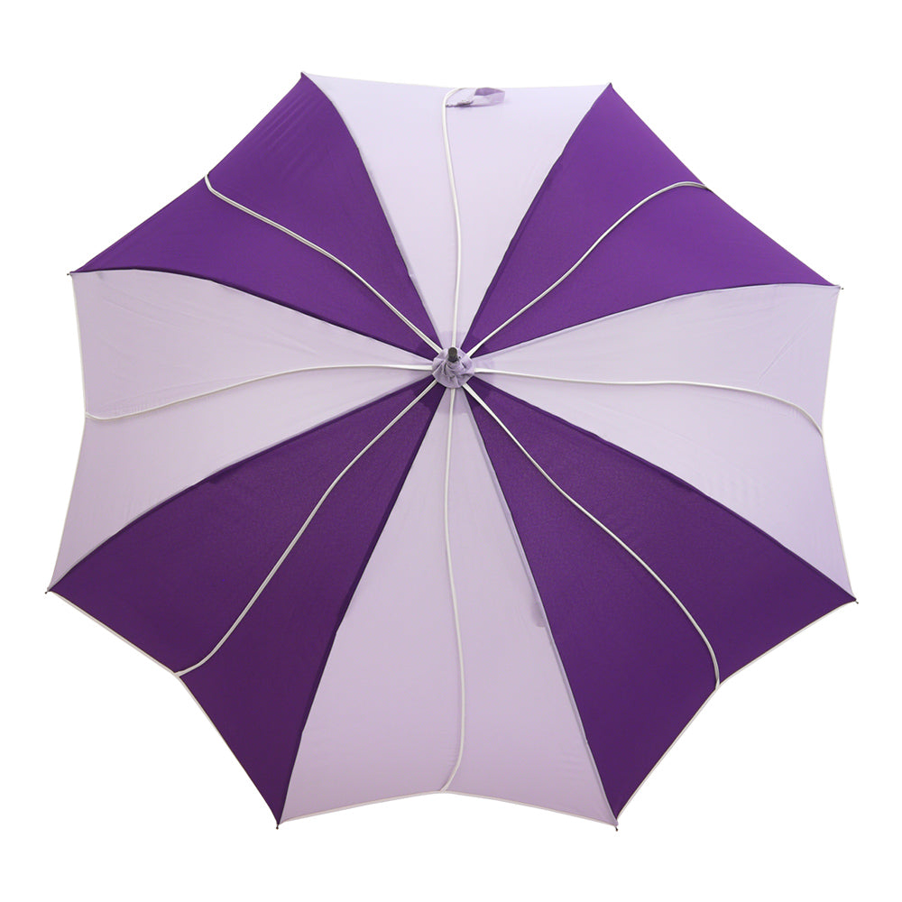 フラワースタイル大判 ジャンプ 深張りアンブレラ