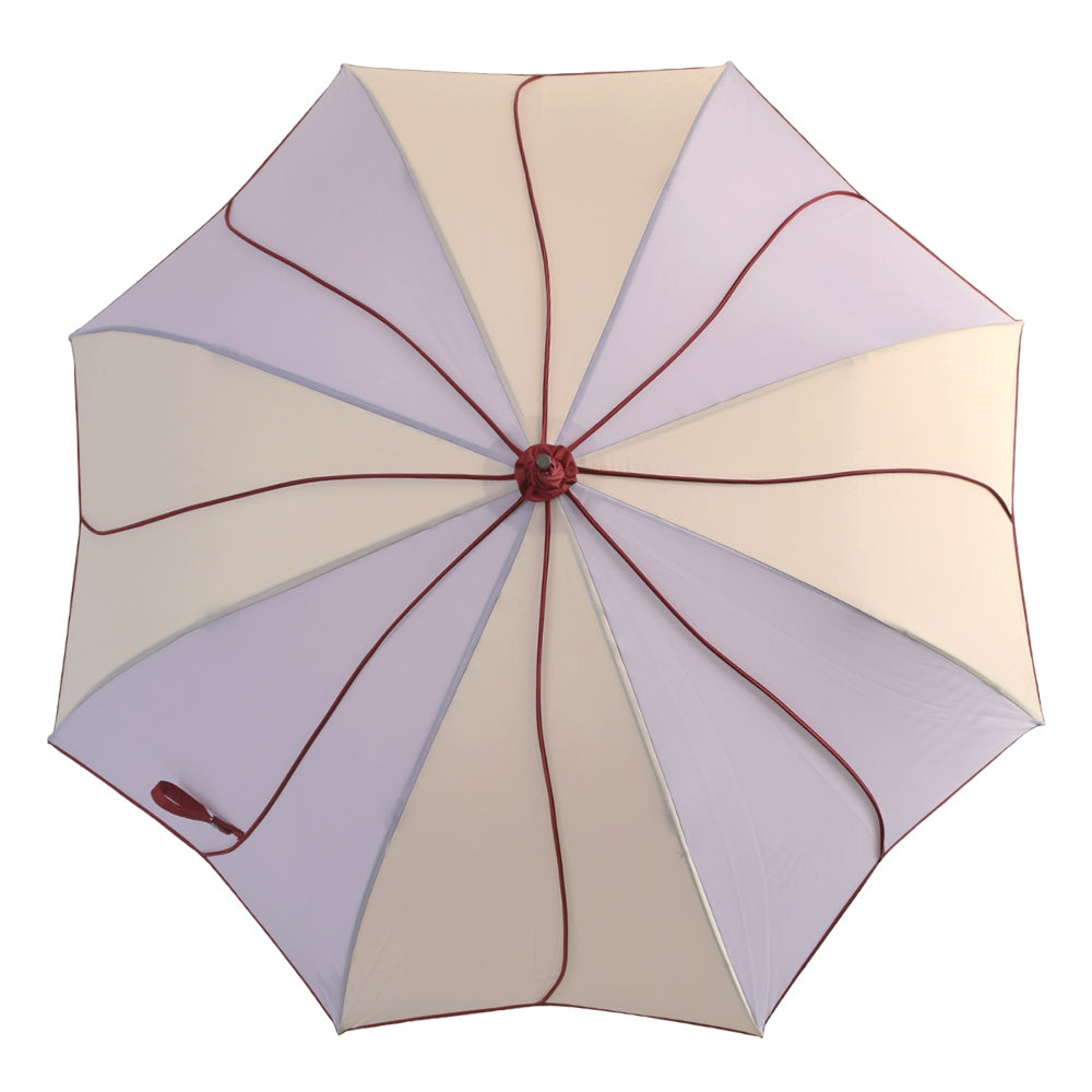 フラワースタイル大判 ジャンプ 深張りアンブレラ